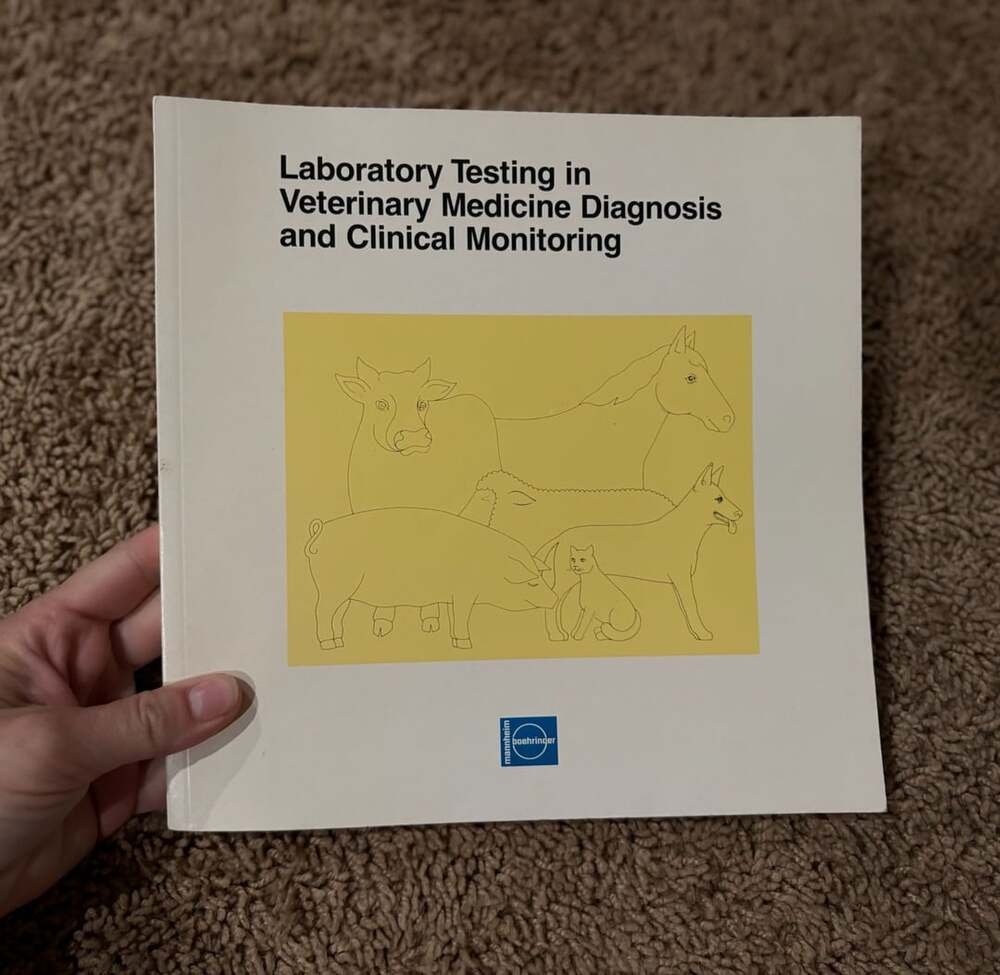 Laboratory Testing in Veterinary Medicine 3rd Ed Schmid Forstner Vet Lab